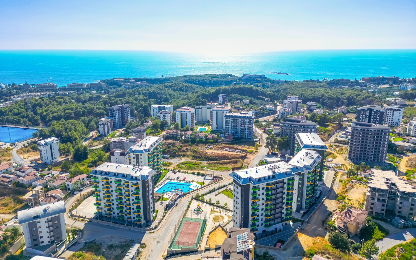 Penthouses-Apartments in Avsallar Alanya