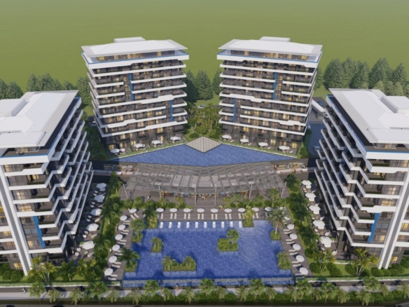 Okurcalar-Alanya'da Çatı Katları