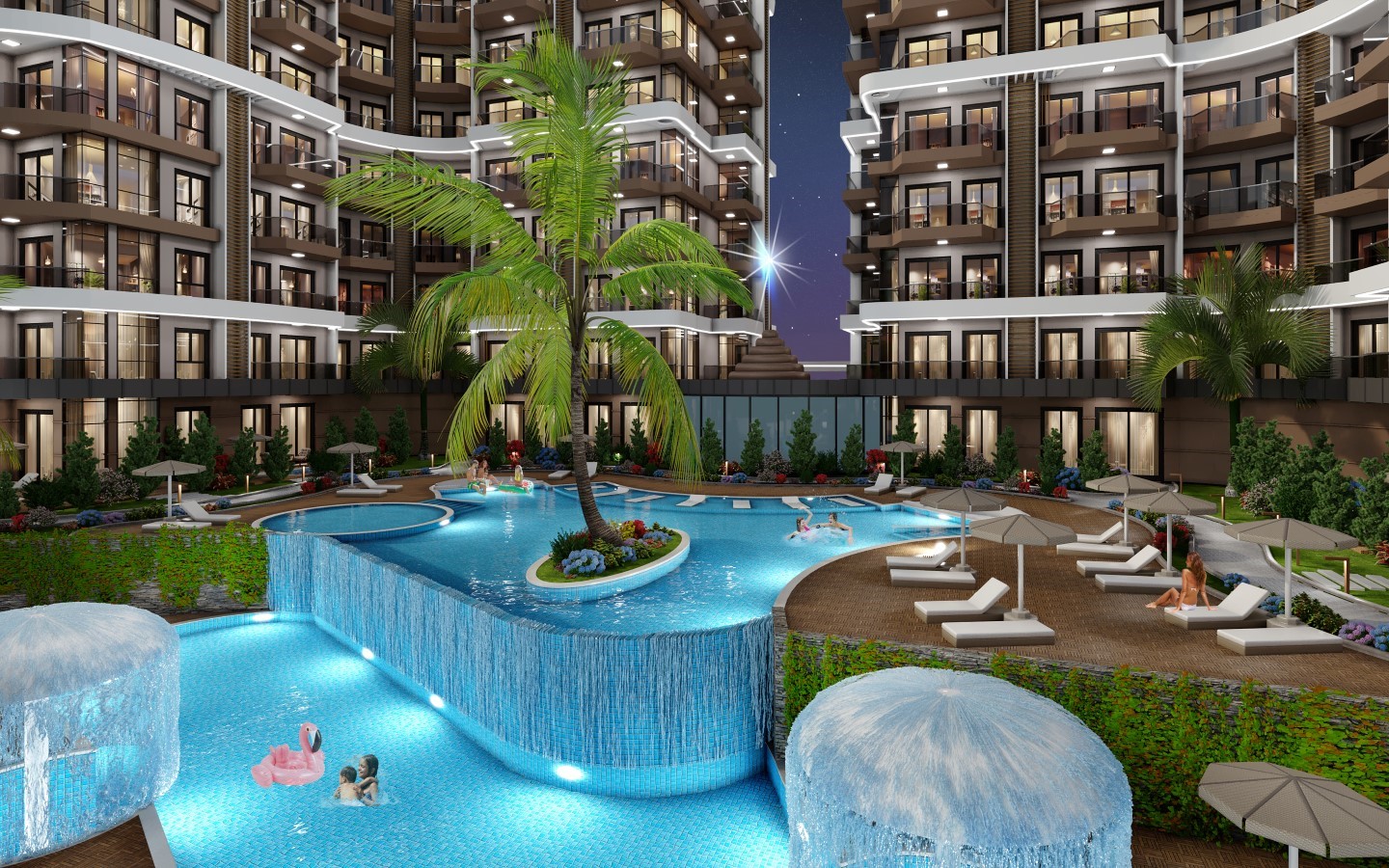 8 (Custom) Payallar-Alanya'da Lüks Daireler