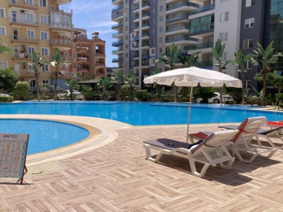 Furnished 2-Bedroom Apartment in Mahmutlar