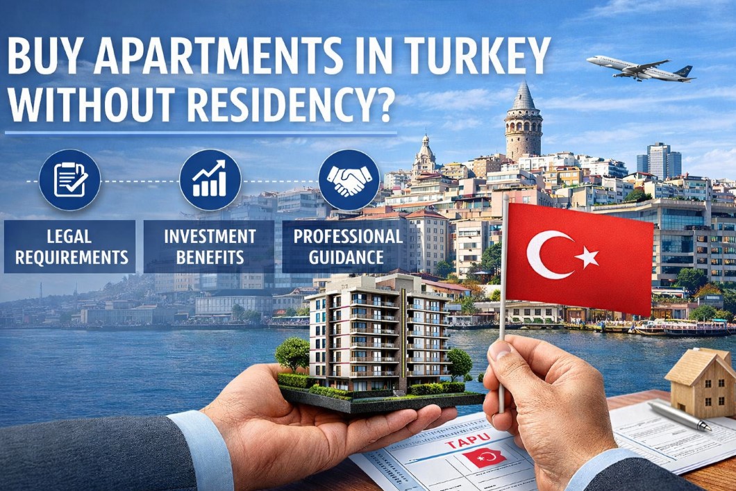Buy Apartments in Turkey Without Residency